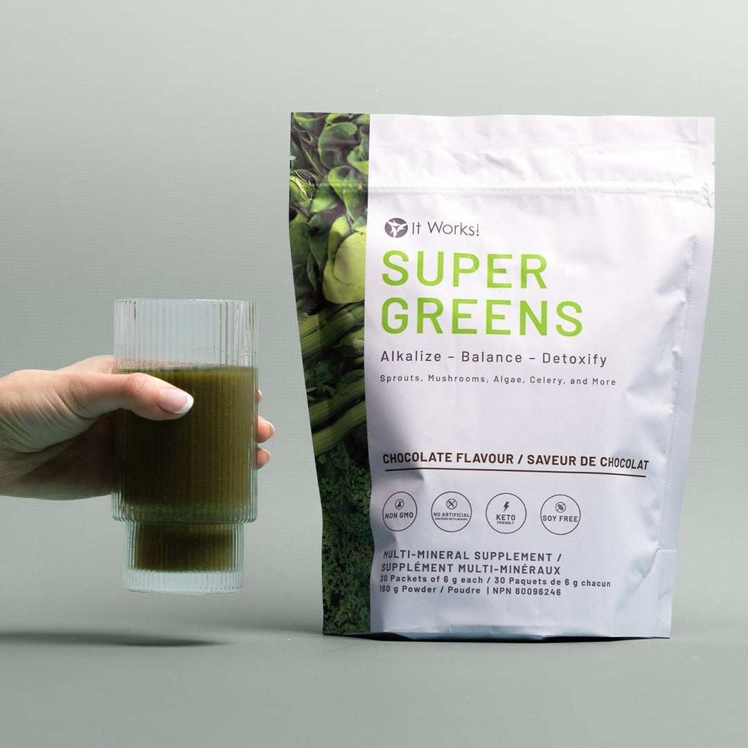 IT WORKS Super Greens Chocolate IT WORKS